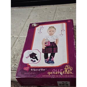 Our Generation A Spot Of Dot Outfit Open Box